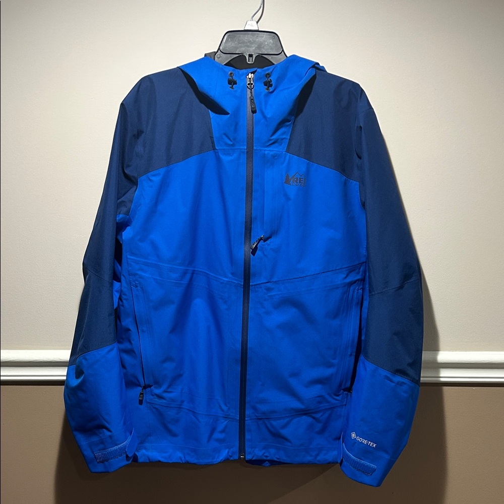REI Men's Two-Tone Blue Performance Jacket